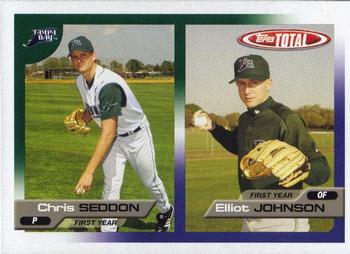 2005 Topps Total #730 Chris Seddon / Elliot Johnson Front