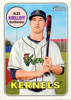 2018 Topps Heritage Minor League - Glossy #126 Alex Kirilloff Front