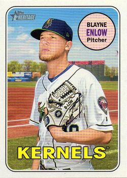 2018 Topps Heritage Minor League - Glossy #152 Blayne Enlow Front