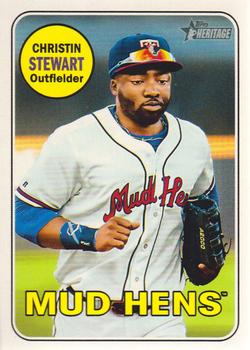 2018 Topps Heritage Minor League - Glossy #170 Christin Stewart Front