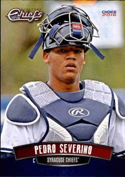 2016 Choice Syracuse Chiefs #20 Pedro Severino Front