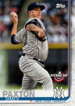 2019 Topps Opening Day #195 James Paxton Front