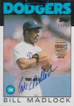 2018 Topps Archives Signature Series Retired Player Edition - Encased Buyback Autographs - Bill Madlock #470 Bill Madlock Front