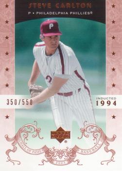 2005 Upper Deck Hall of Fame #70 Steve Carlton Front