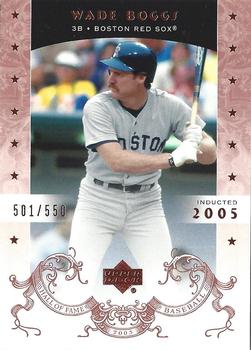 2005 Upper Deck Hall of Fame #84 Wade Boggs Front