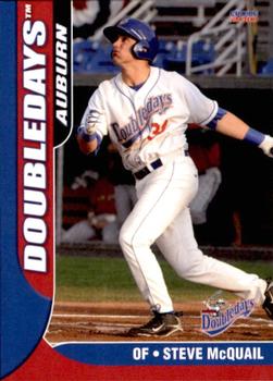 2010 Choice Auburn Doubledays #25 Steve McQuail Front