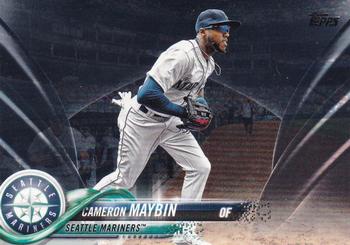 2018 Topps Update - Black #US256 Cameron Maybin Front