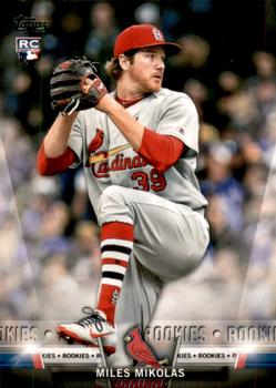 2018 Topps Update - Salute #S-30 Miles Mikolas Front