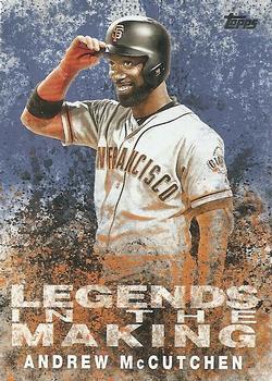 2018 Topps Update - Legends in the Making Blue #LITM-20 Andrew McCutchen Front