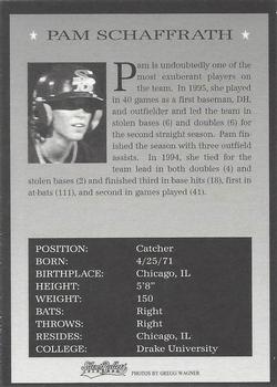 1996 Colorado Silver Bullets #NNO Pam Schaffrath Back