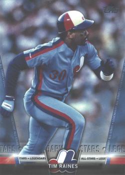 2018 Topps Update - Salute Blue #S-13 Tim Raines Front