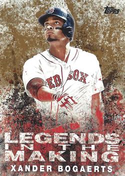 2018 Topps Update - Legends in the Making Gold #LITM-23 Xander Bogaerts Front