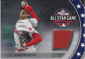 2018 Topps Update - All-Star Stitches #AST-AN Aaron Nola Front
