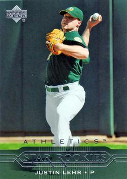 2005 Upper Deck #222 Justin Lehr Front