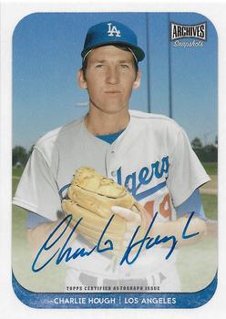 2018 Topps Archives Snapshots - Autographs #AS-CH Charlie Hough Front