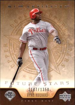 2005 Upper Deck Artifacts #144 Ryan Howard Front