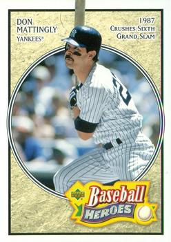 2005 Upper Deck Baseball Heroes #24 Don Mattingly Front