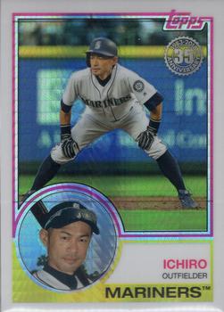 2018 Topps Update - 1983 Topps Baseball 35th Anniversary Chrome Silver Pack #107 Ichiro Front