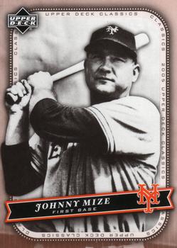 2005 Upper Deck Classics #57 Johnny Mize Front