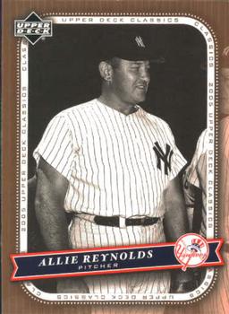 2005 Upper Deck Classics #3 Allie Reynolds Front