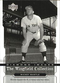 2005 Upper Deck - Diamond Images: The Wingfield Collection #DI-4 Mickey Mantle Front