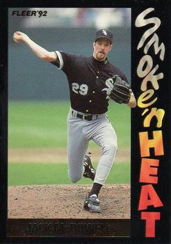 1992 Fleer - Smoke 'N Heat #2 Jack McDowell Front