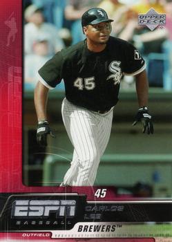 2005 Upper Deck ESPN #22 Carlos Lee Front