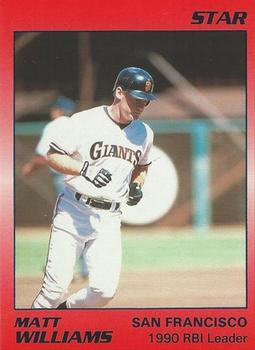 1990 Star Matt Williams - Glossy #8 Matt Williams Front