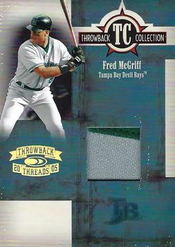 2005 Donruss Throwback Threads - Throwback Collection Material Prime #TC-69 Fred McGriff Front