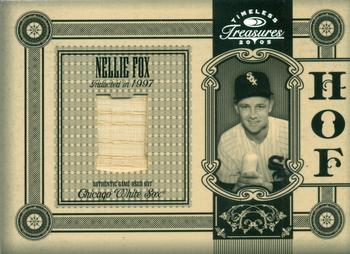 2005 Donruss Timeless Treasures - HOF Materials Bat #HOF-39 Nellie Fox Front