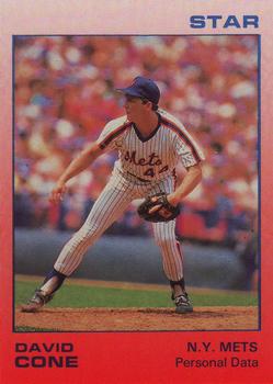 1989 Star David Cone - Glossy #8 David Cone Front