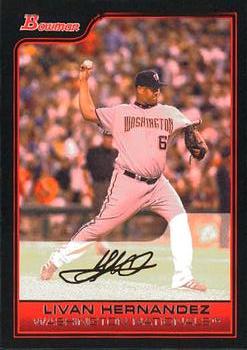 2006 Bowman #109 Livan Hernandez Front