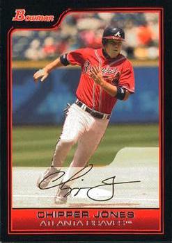 2006 Bowman #185 Chipper Jones Front