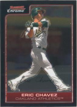 2006 Bowman Chrome #40 Eric Chavez Front