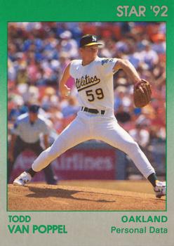 1992 Star Todd Van Poppel - Glossy #8 Todd Van Poppel Front