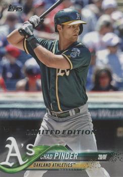 2018 Topps - Limited #394 Chad Pinder Front