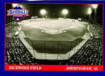 1992 Tuff Stuff Classic Baseball Stadiums #30 Rickwood Field Front