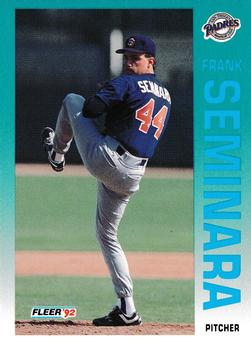 1992 Fleer Update #U-124 Frank Seminara Front