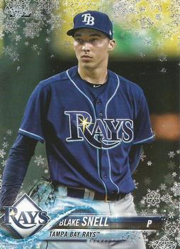 2018 Topps Holiday - Metallic Snowflake #HMW21 Blake Snell Front