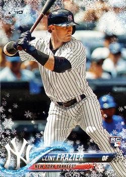 2018 Topps Holiday - Metallic Snowflake #HMW38 Clint Frazier Front