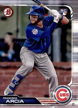 2019 Bowman #31 Francisco Arcia Front