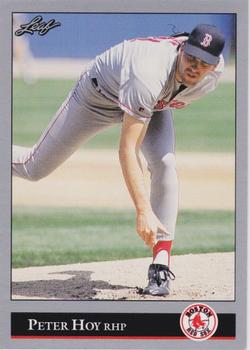 1992 Leaf #515 Peter Hoy Front