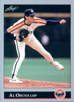 1992 Leaf #209 Al Osuna Front