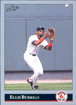 1992 Leaf #314 Ellis Burks Front