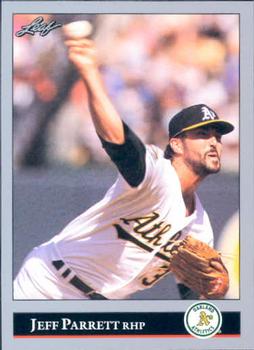 1992 Leaf #520 Jeff Parrett Front