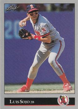 1992 Leaf #5 Luis Sojo Front