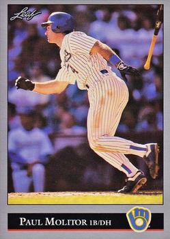 1992 Leaf #238 Paul Molitor Front