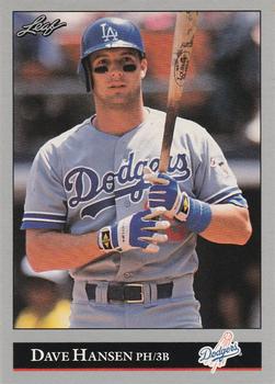 1992 Leaf #389 Dave Hansen Front