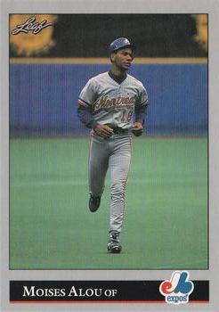 1992 Leaf #426 Moises Alou Front