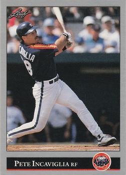 1992 Leaf #458 Pete Incaviglia Front